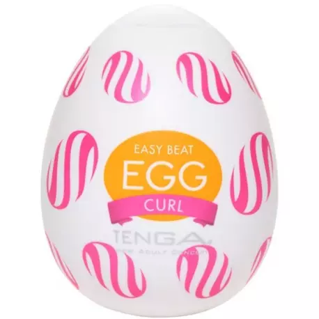 Tenga - Tube Oeuf MasturbateurCurl Oeuf Masturbateur